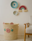 Teal Burst 10" Basket