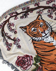 Tiger Rose Throw