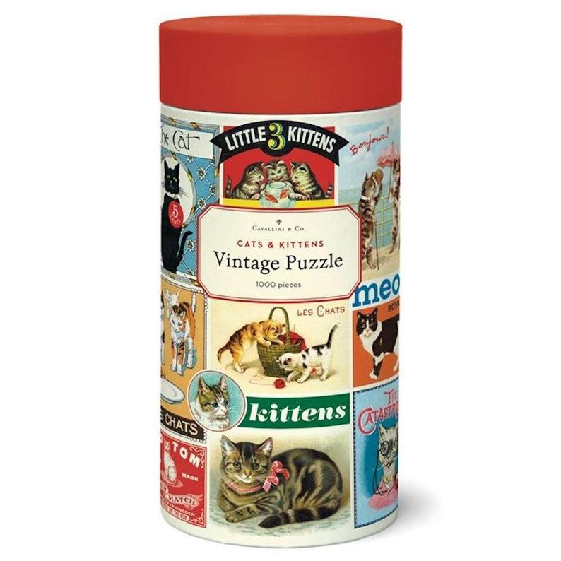 Vintage Cats Puzzle
