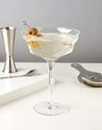 Faceted Martini Glasses