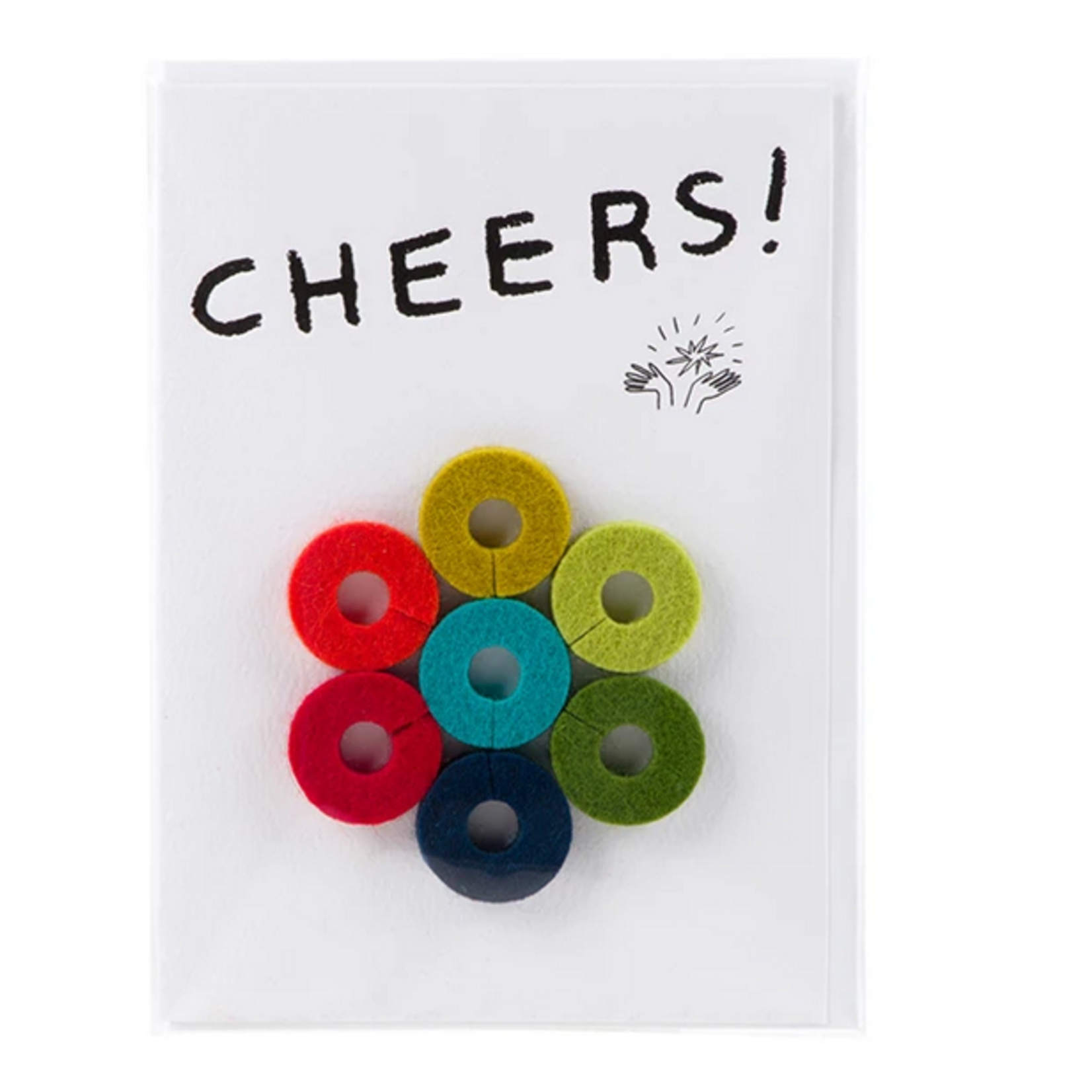 WineOte's Cheers Glass Markers Red Orchard