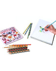 Butterflies & Flowers Colored Pencil Set
