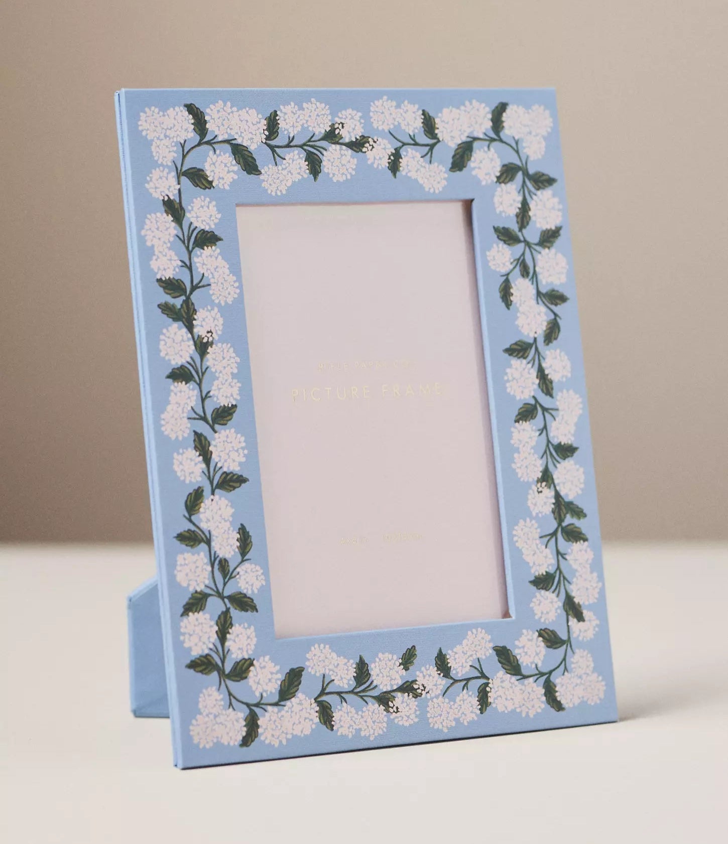 Hydrangea Paper-Covered Picture Frame