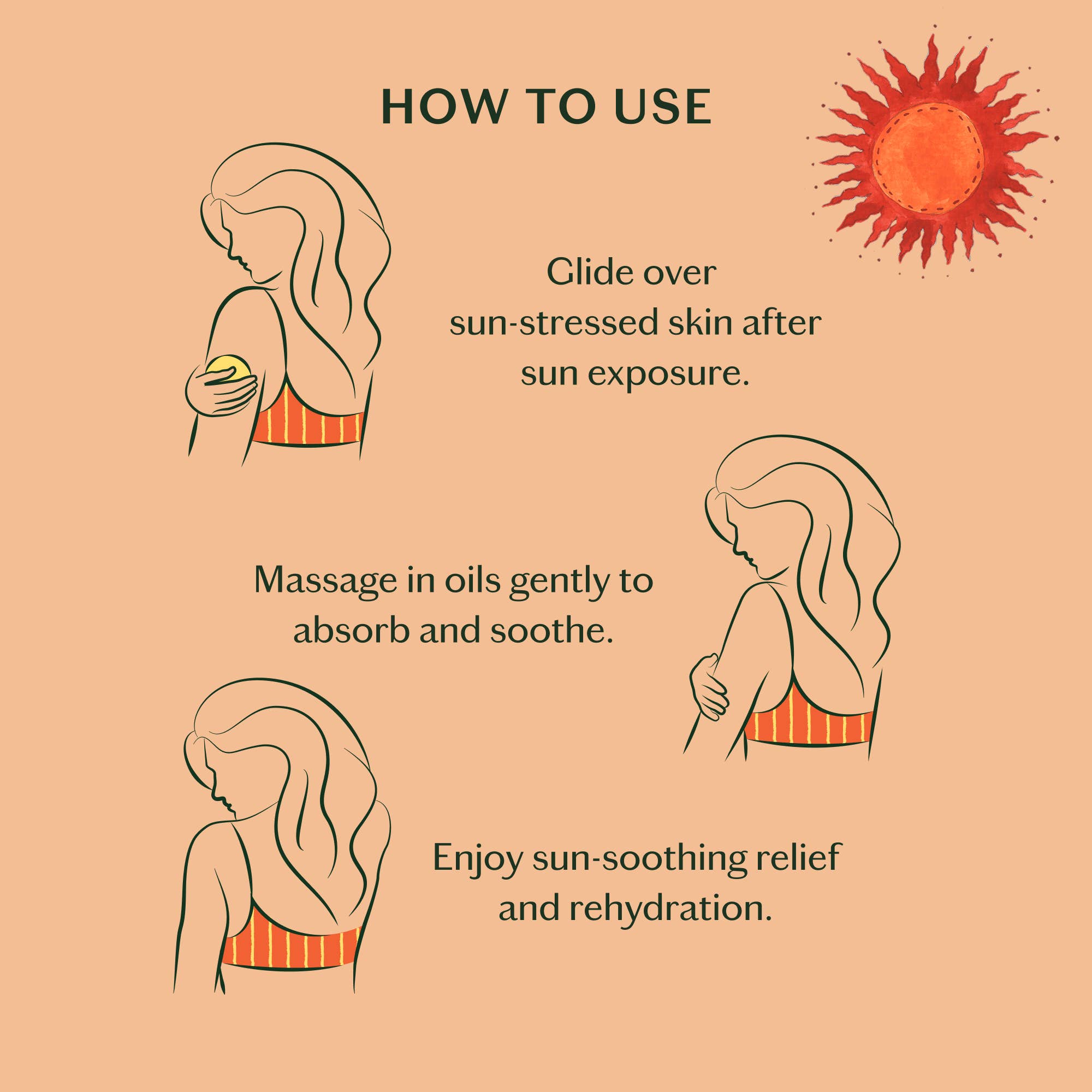 The Sun Stone | After Sun Balm &amp; Lotion Bar