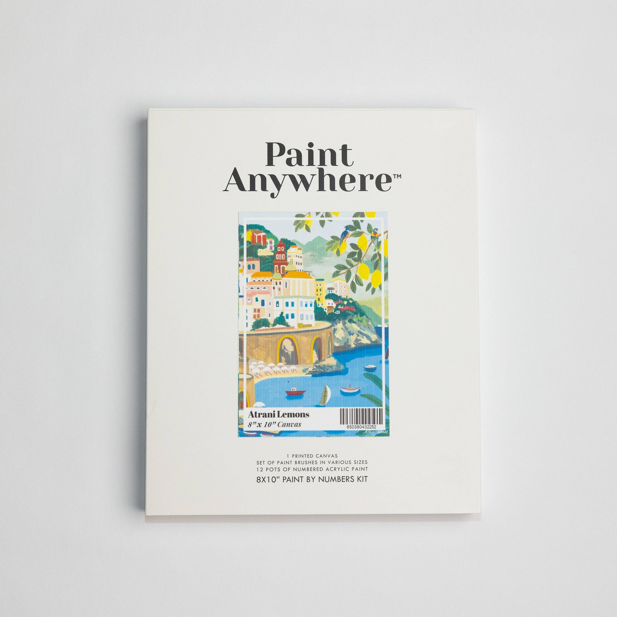 Atrani Lemons Mini Paint by Numbers Kit