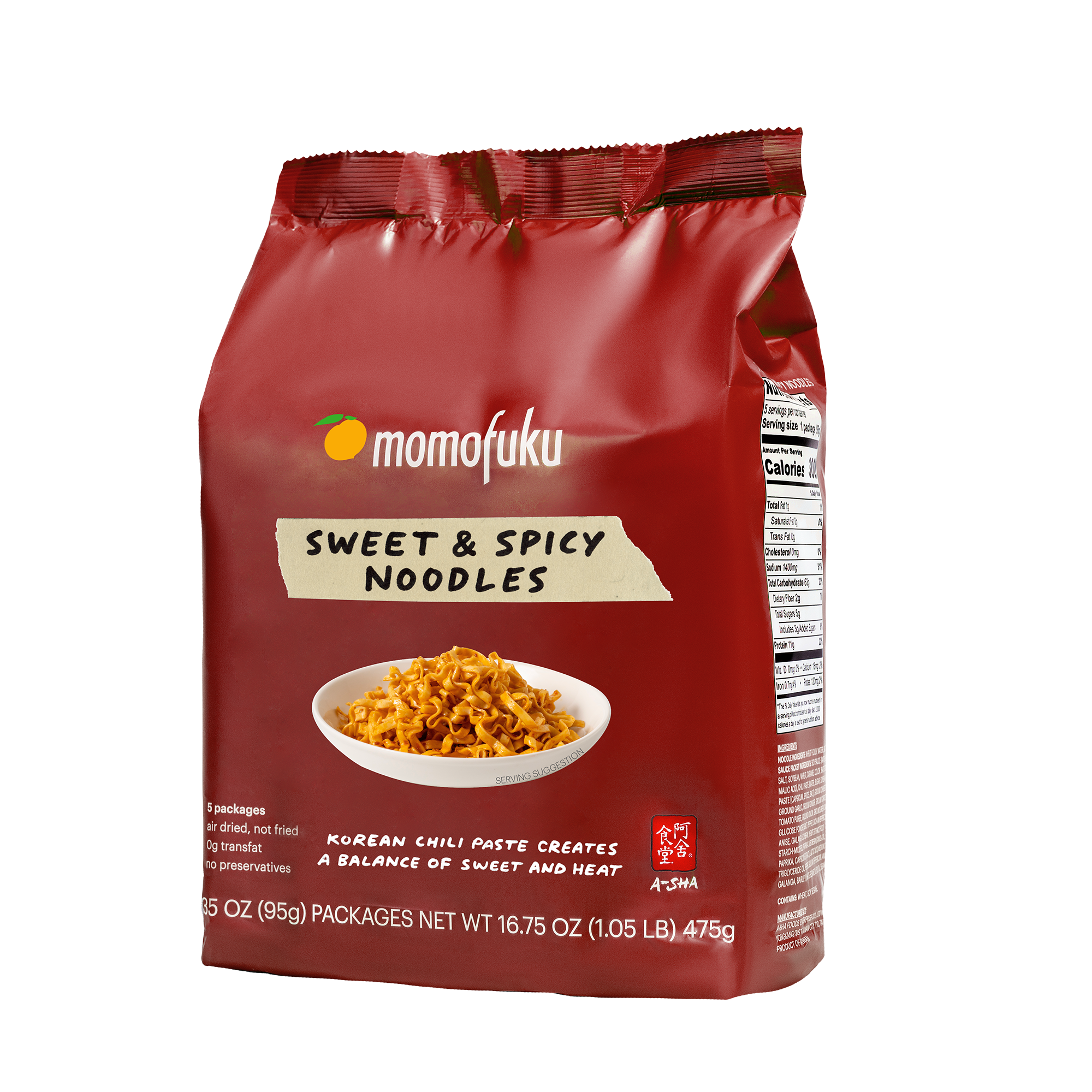 Momofuku Sweet and Spicy Noodles