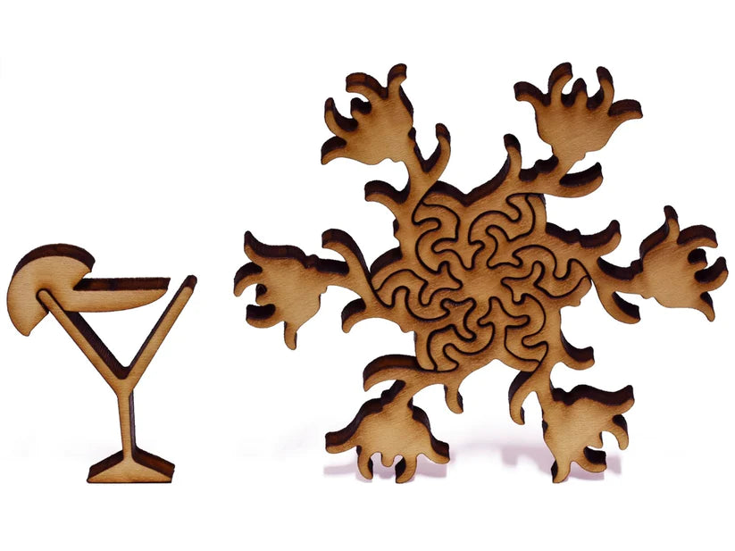 Pink Martini Wooden Puzzle
