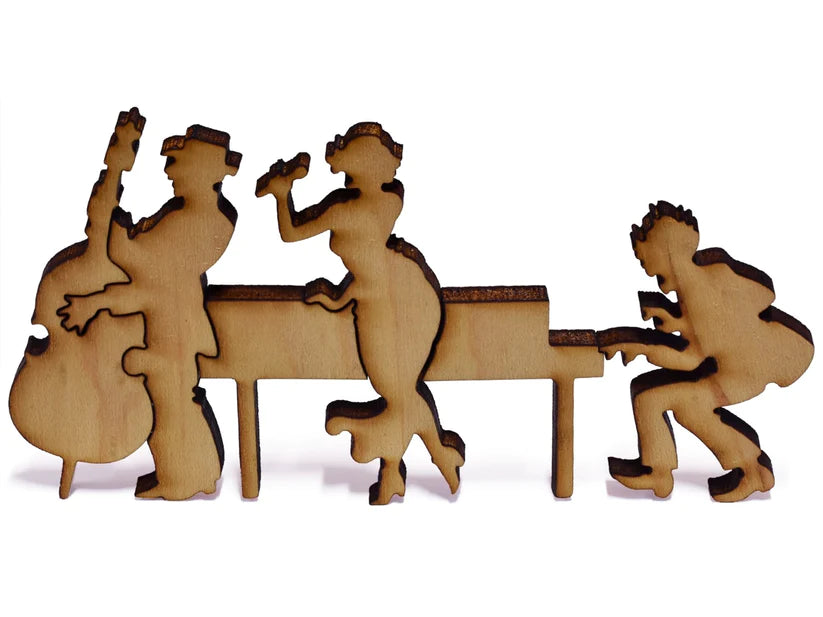 Pink Martini Wooden Puzzle