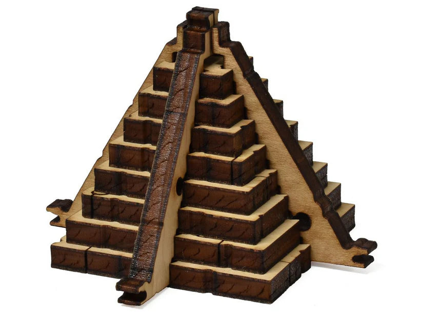 Illustrated Map of the Republic of Mexico Wooden Puzzle