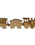 Santa's Toboggan Ride Wooden Puzzle