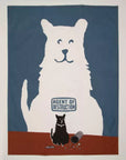 Agent of Destruction Dish Towel