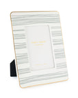 Blue Stripe Picture Frame