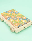 Classic ABC Blocks with Pull Wagon