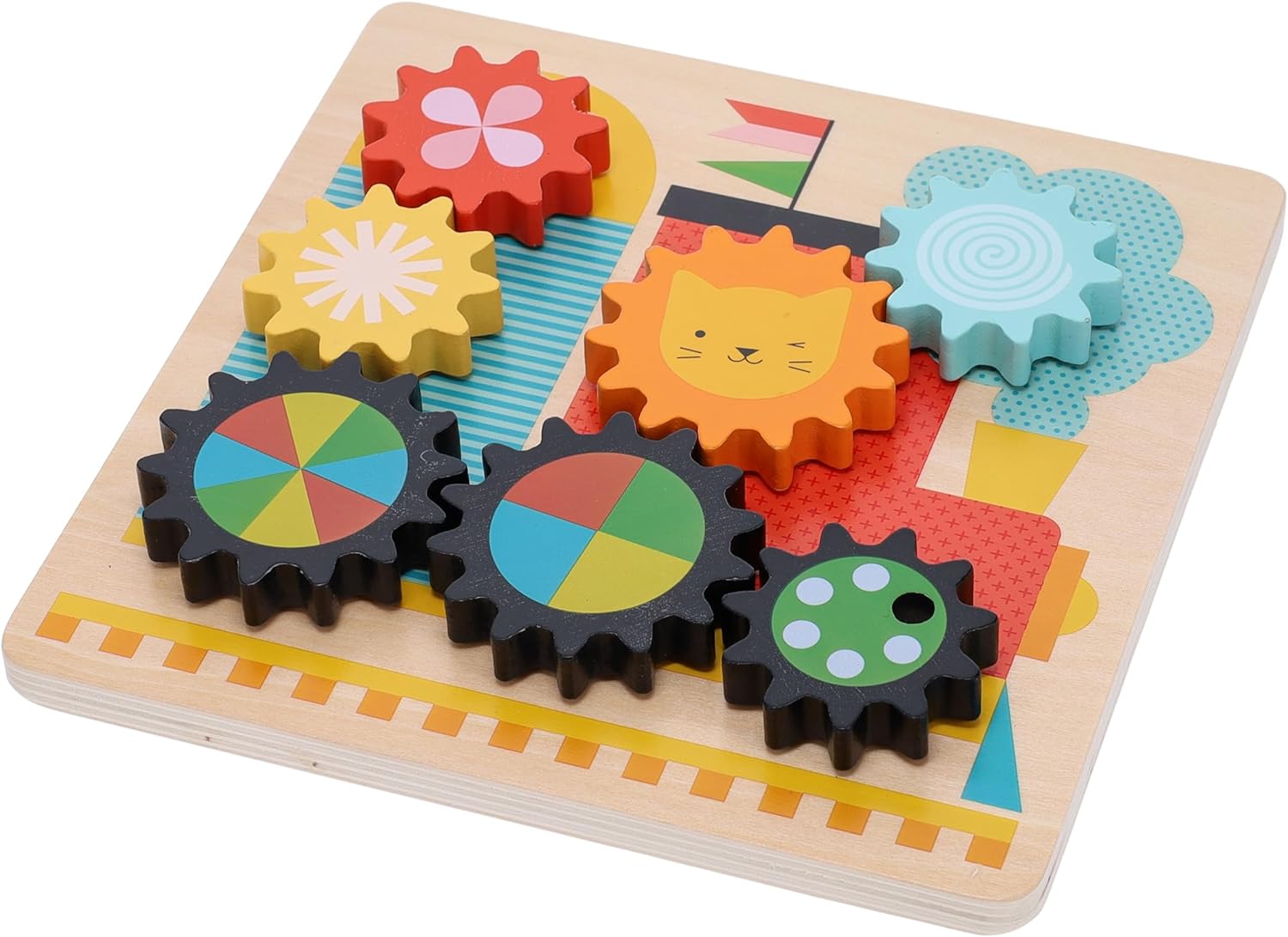 Busy Train Wooden Twist Puzzle