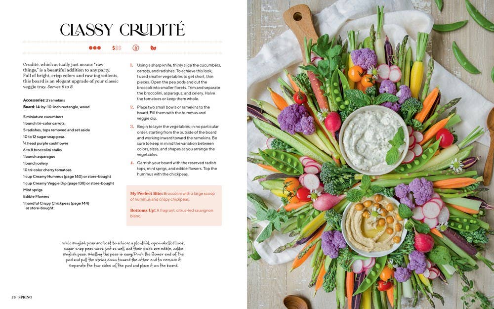 Art of the Board: Fun &amp; Fancy Snack Boards, Recipes &amp; Ideas