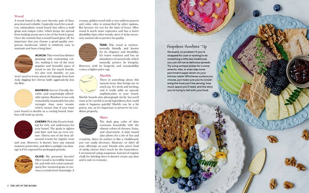 Art of the Board: Fun &amp; Fancy Snack Boards, Recipes &amp; Ideas