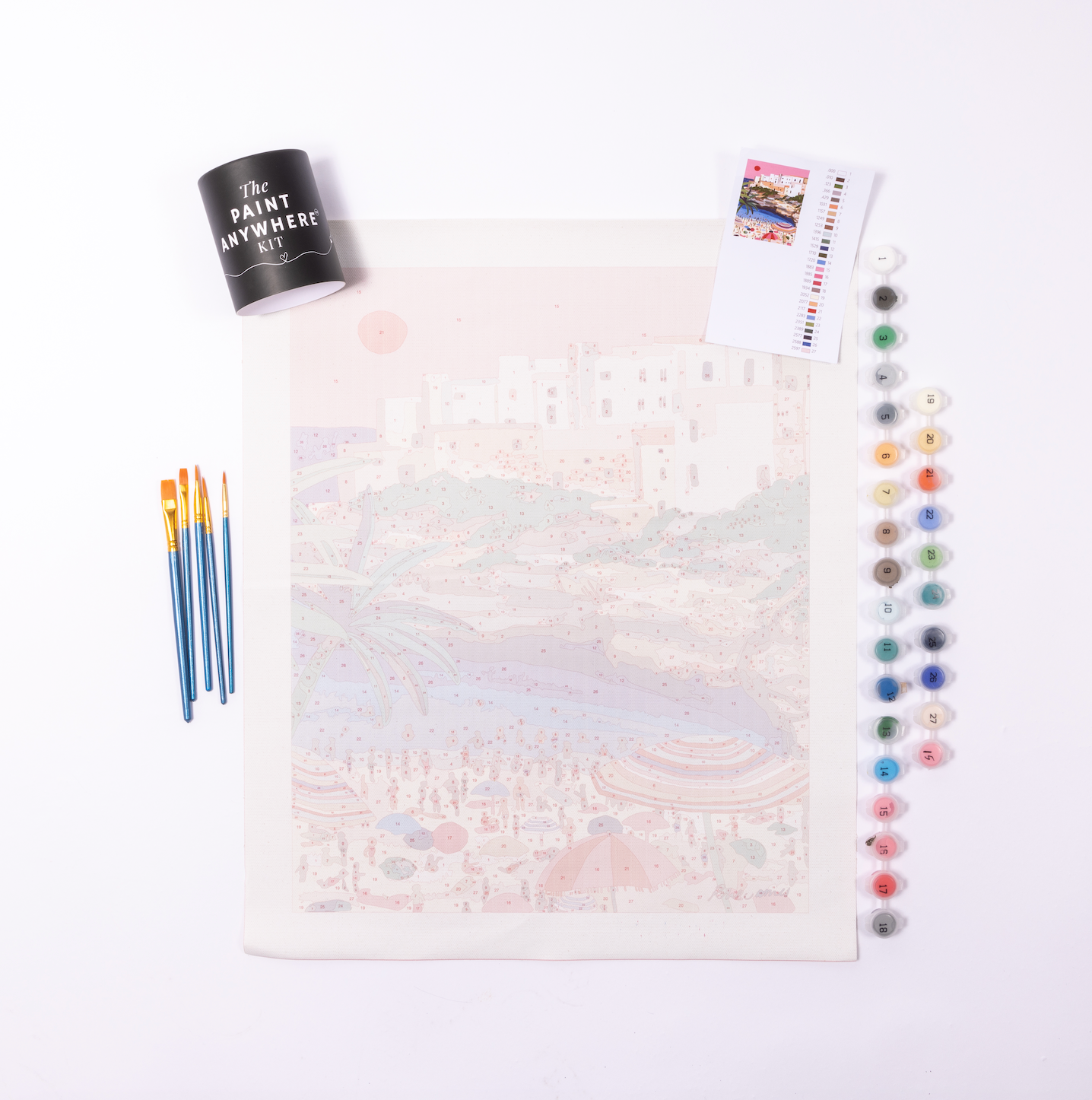 Italian Summer Deluxe Paint by Numbers Kit