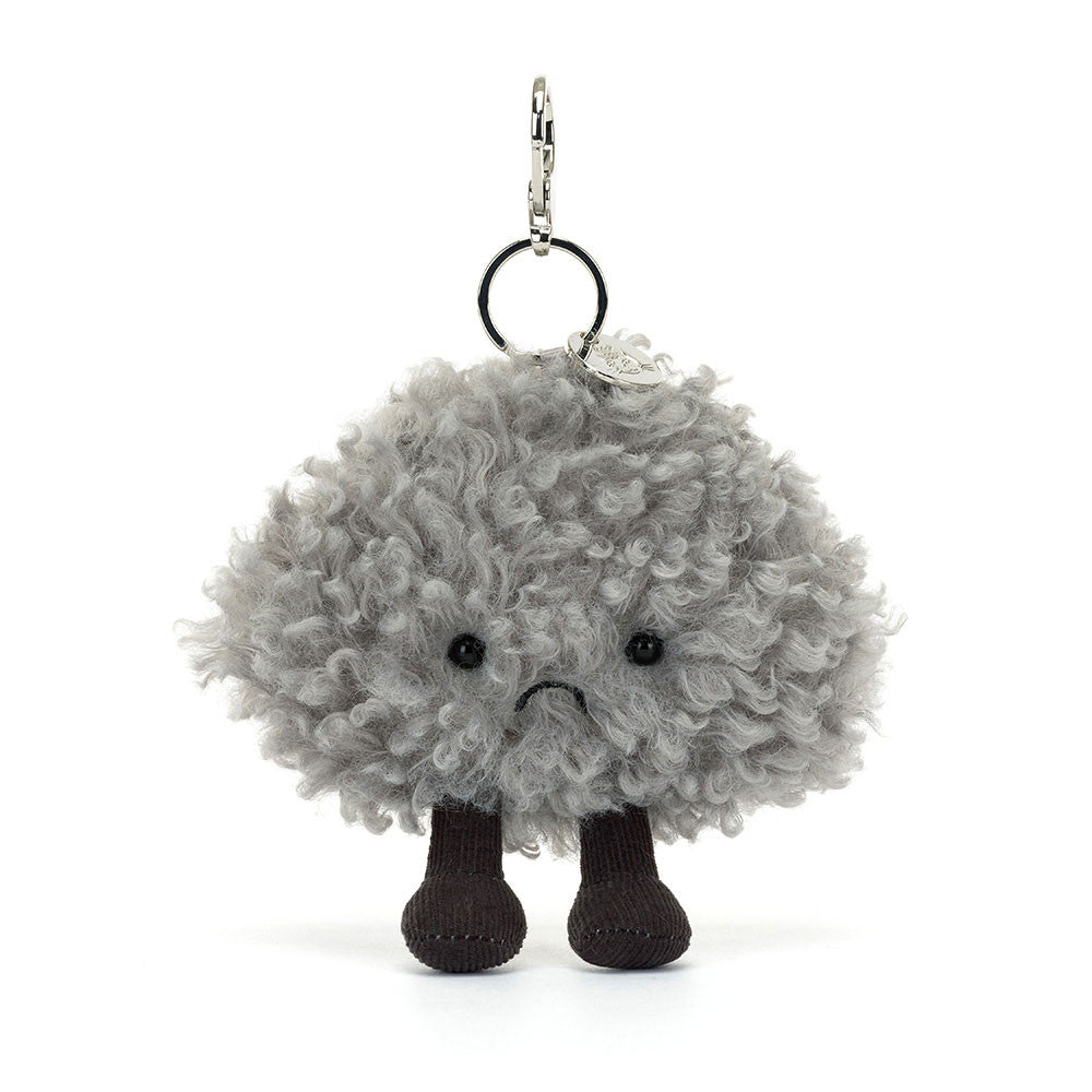 Storm Cloud Bag Charm