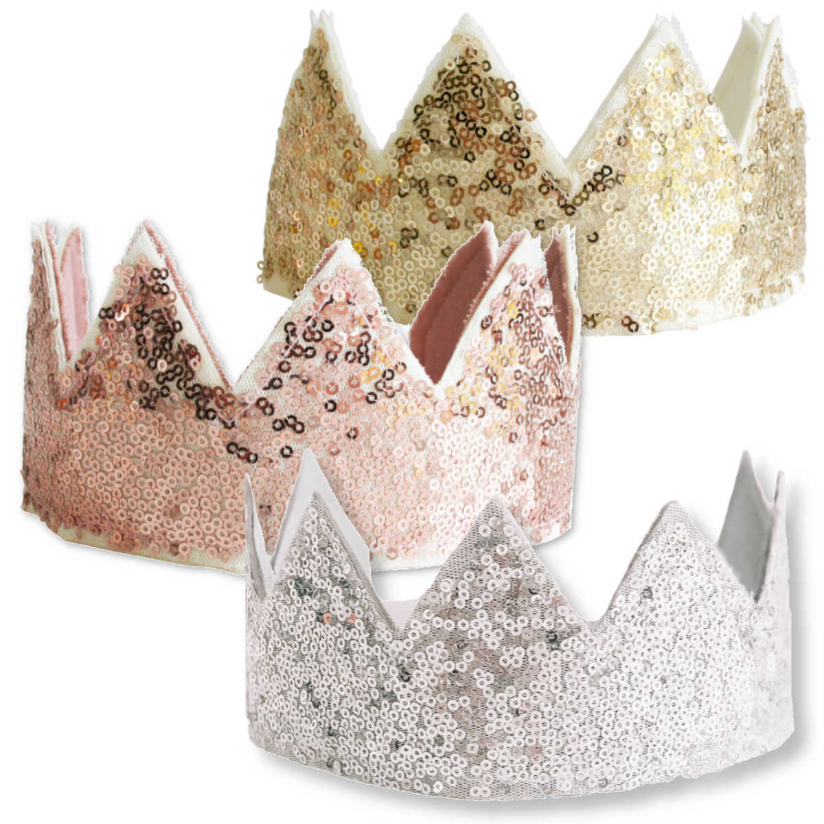 Sequin Sparkle Crown