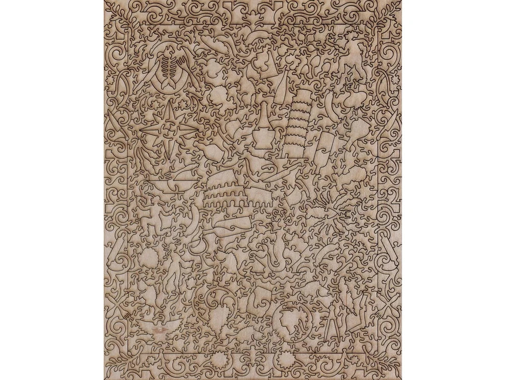 Bel Paese Wooden Puzzle