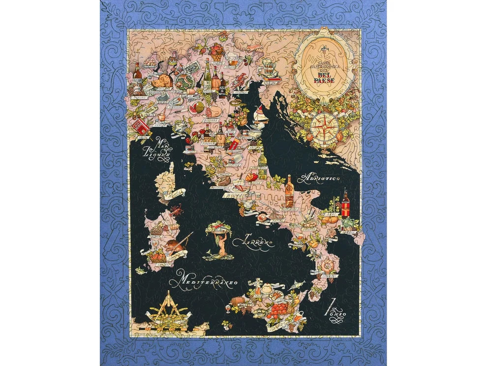 Bel Paese Wooden Puzzle
