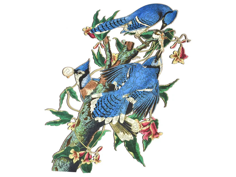 Blue Jay Wooden Puzzle