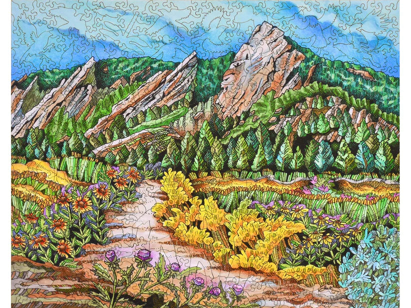 Chautauqua Trail Wooden Puzzle