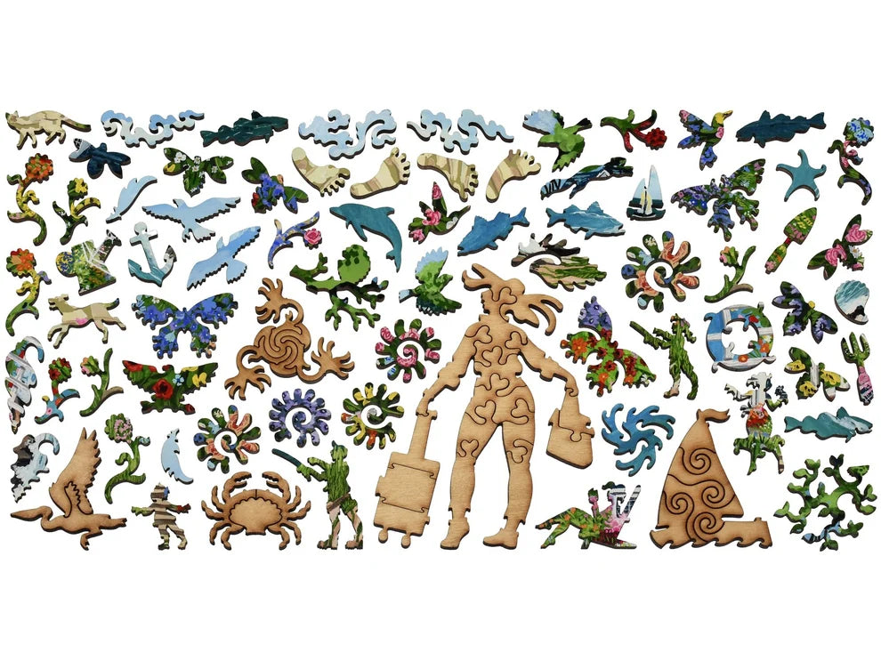 Coastal Calling Wooden Puzzle