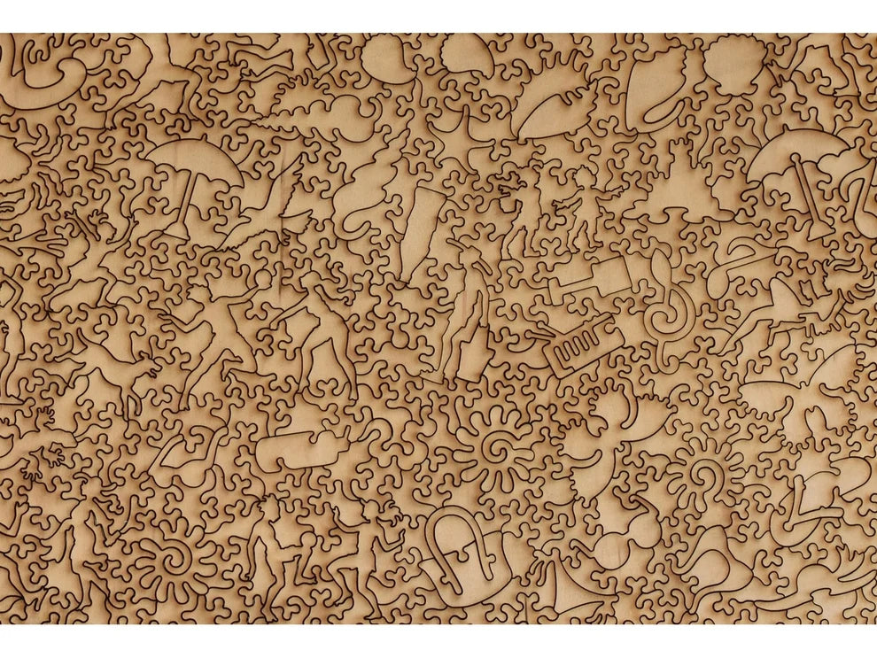 Coastal Pastimes Wooden Puzzle