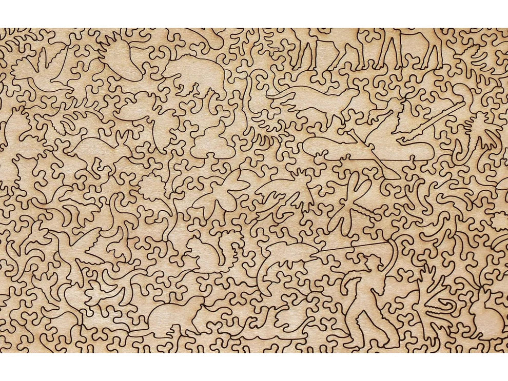 Distracted Wooden Puzzle