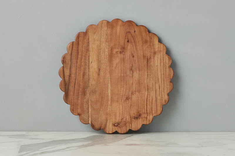 Scalloped Serving Board