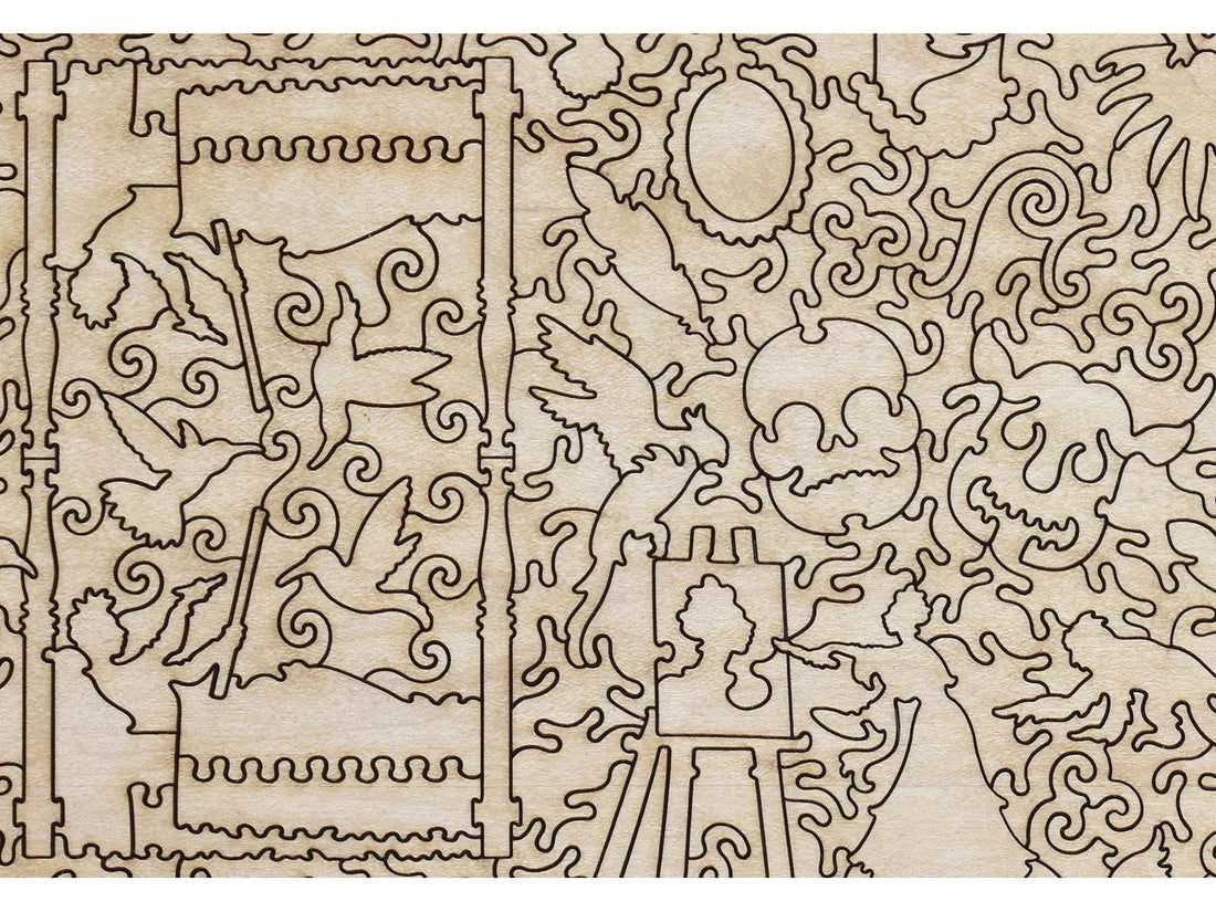 Frida Kahlo&#39;s Studio Wooden Puzzle