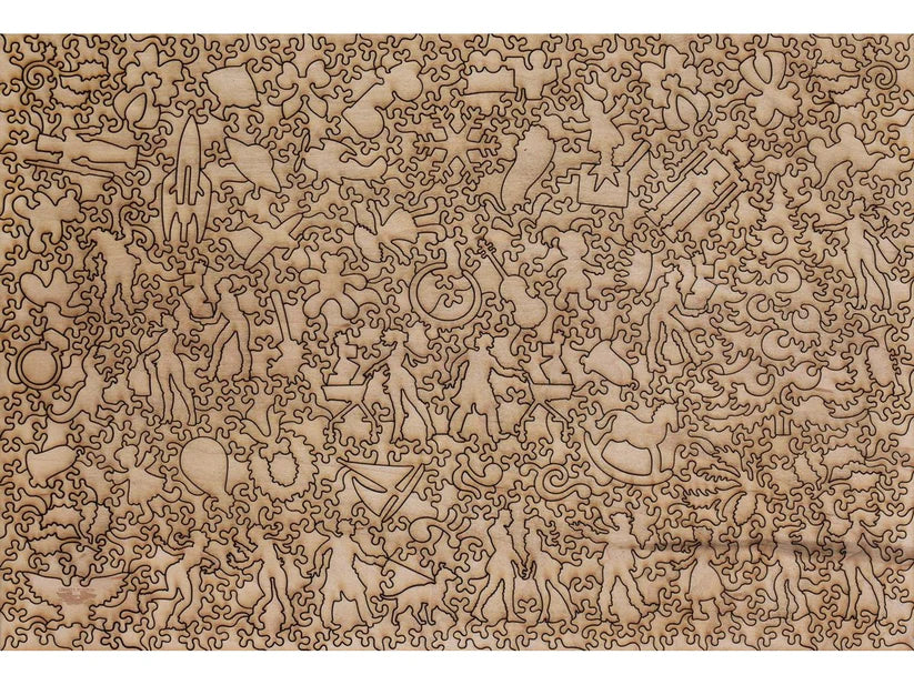 Hilltop Toys and Games Wooden Puzzle
