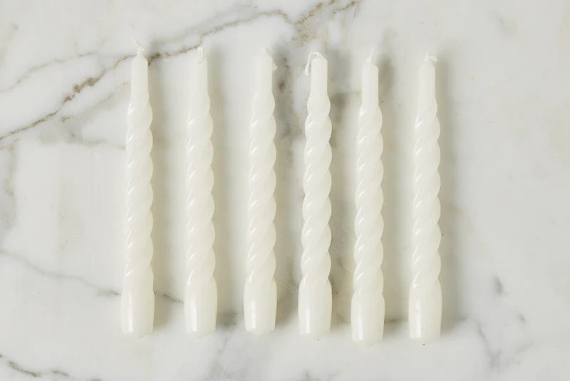 Twisted Taper Candles
