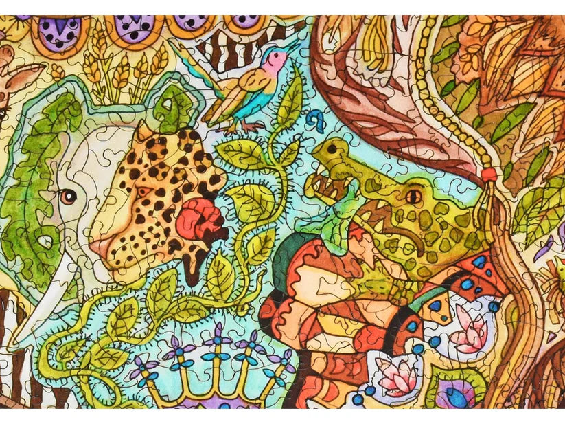 Lion Wooden Puzzle