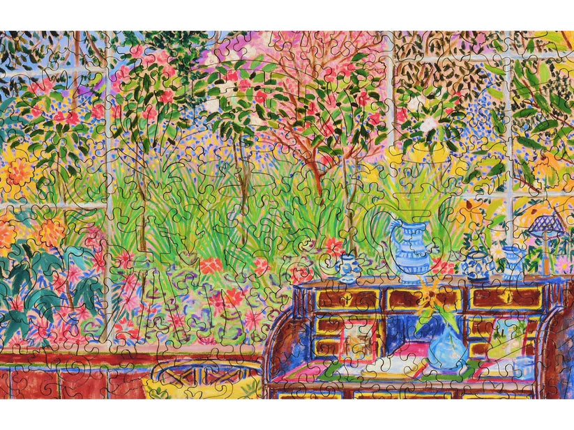 Monet&#39;s Studio at Giverny Wooden Puzzle