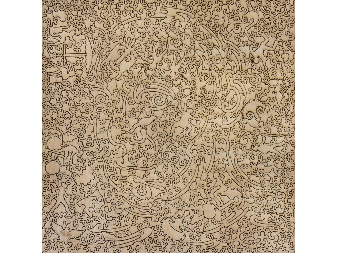 Picasso&#39;s Studio Wooden Puzzle