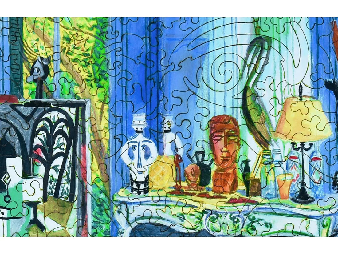 Picasso&#39;s Studio Wooden Puzzle