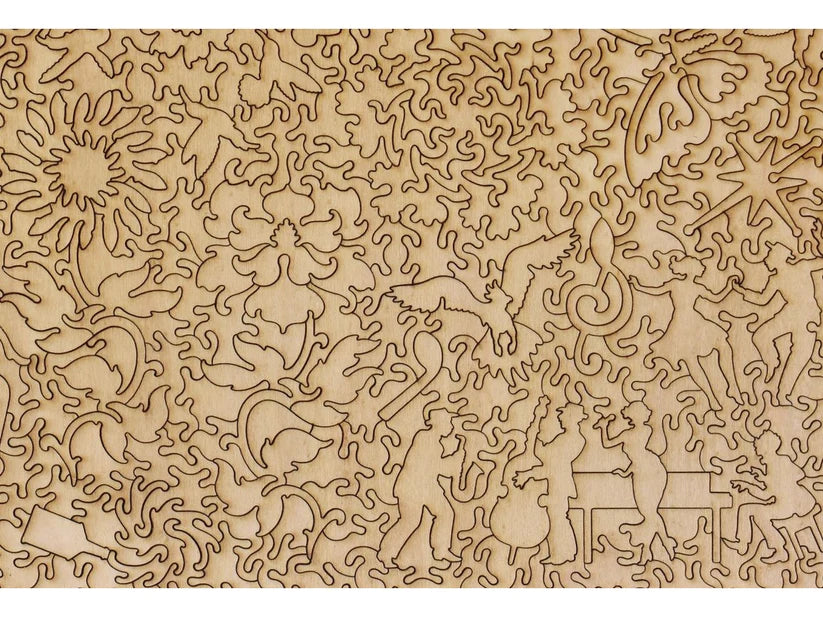Pink Martini Wooden Puzzle