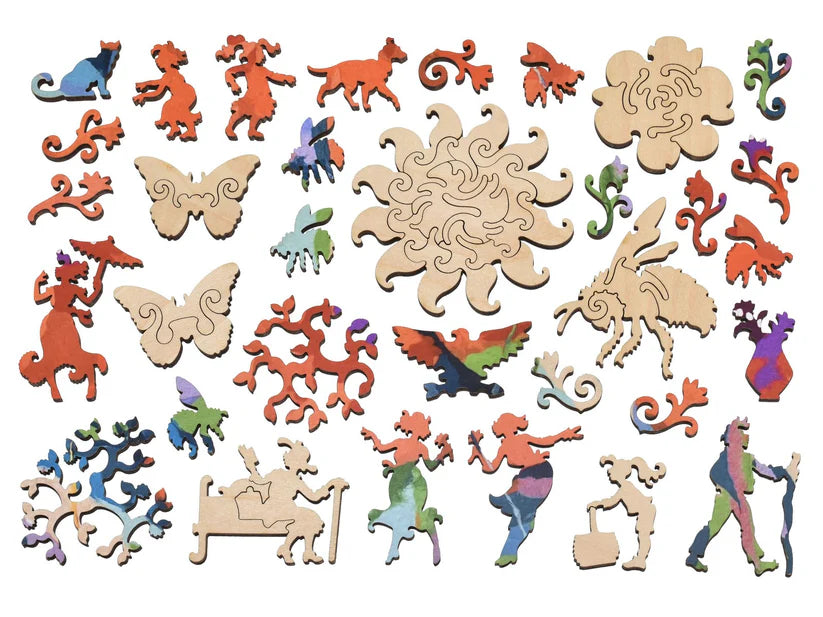 Poppy Wooden Puzzle