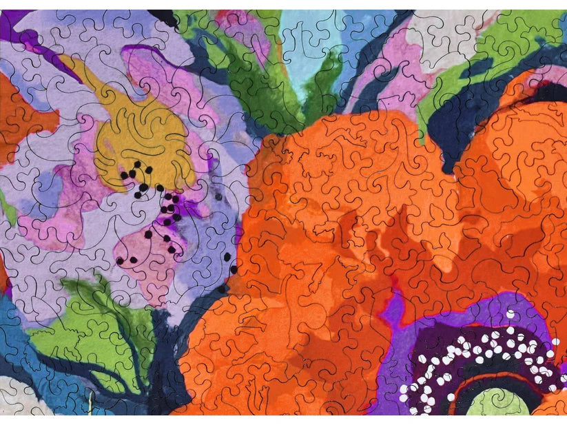 Poppy Wooden Puzzle