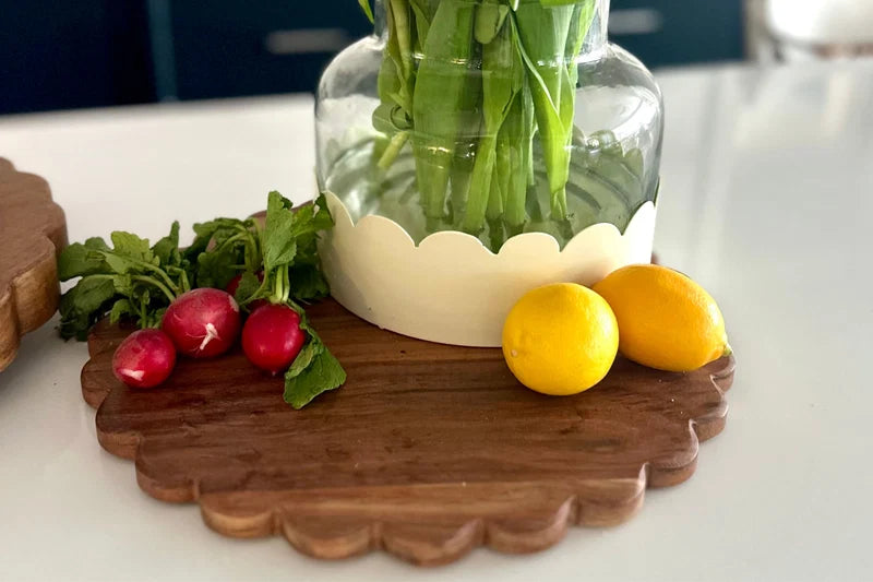 Scalloped Serving Board