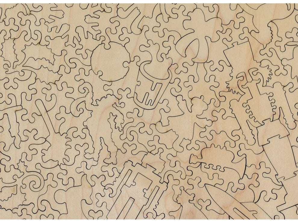 Toys A-Plenty Wooden Puzzle