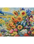 Van Gogh's Garden Wooden Puzzle