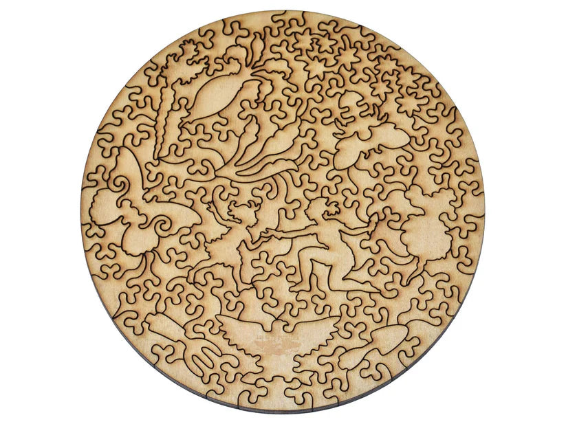 Western Seeds Wooden Puzzle