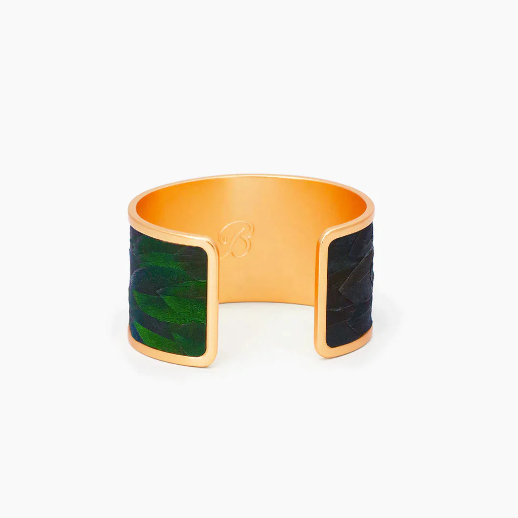 Wesa Wide Feathered Cuff