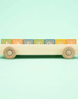Classic ABC Blocks with Pull Wagon