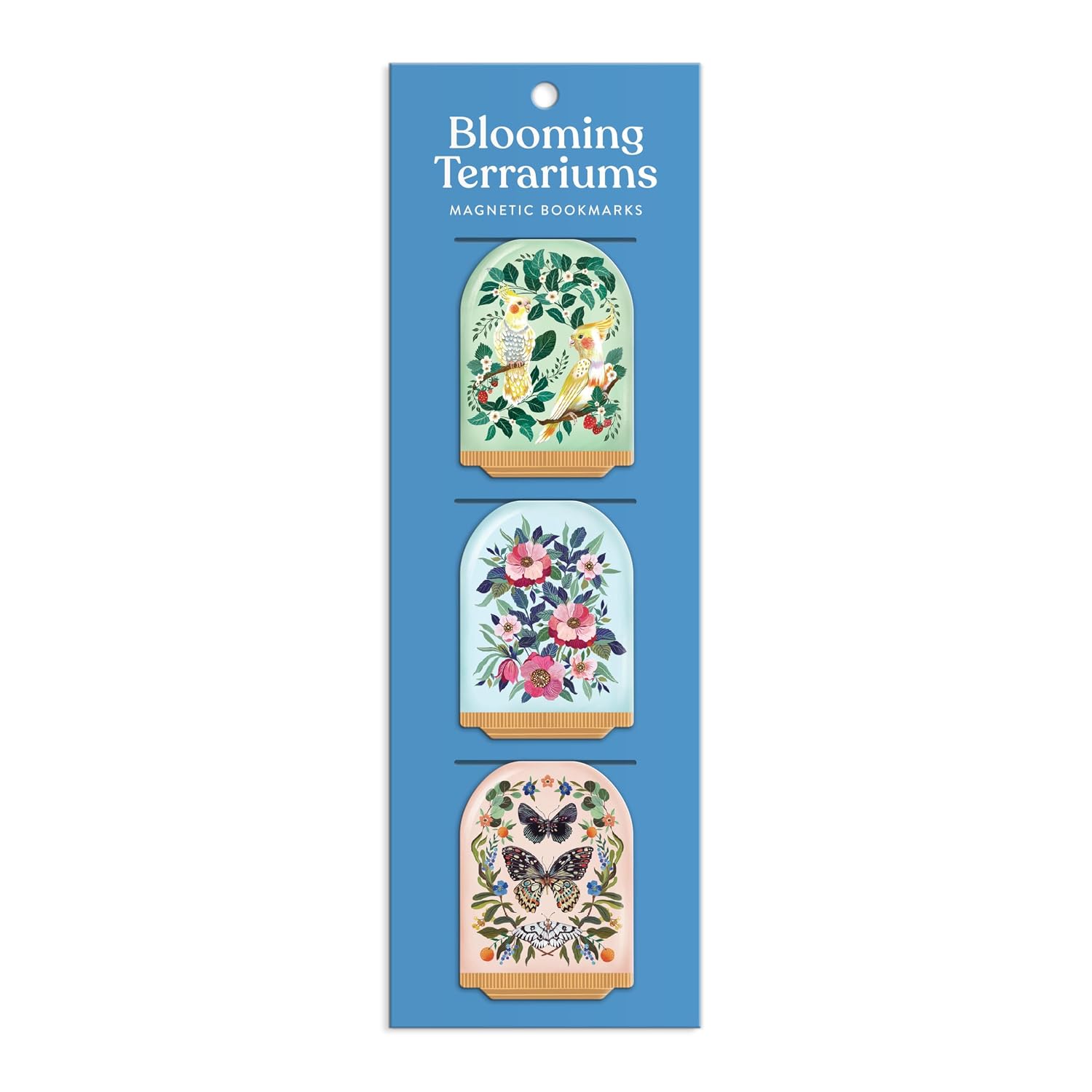 Blooming Terrariums Magnetic Bookmarks