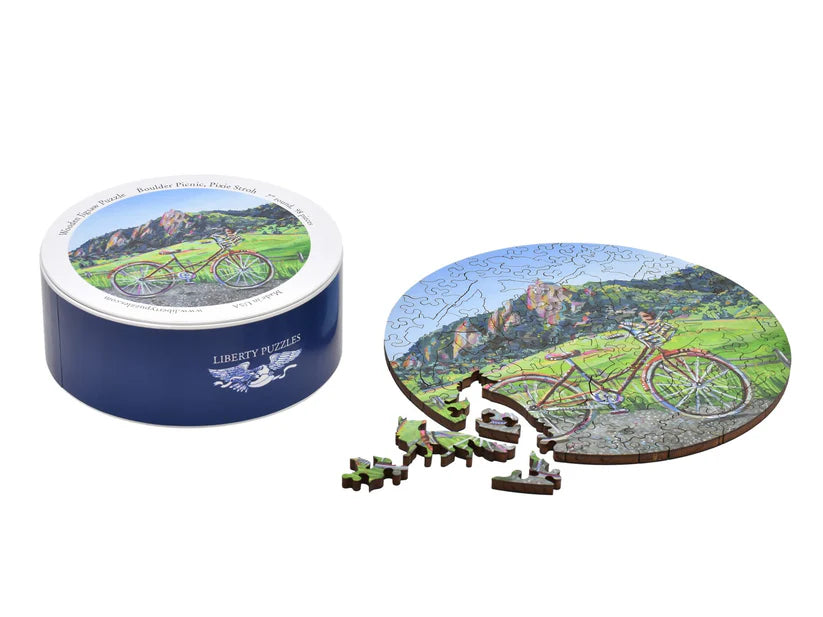 Boulder Picnic Wooden Puzzle