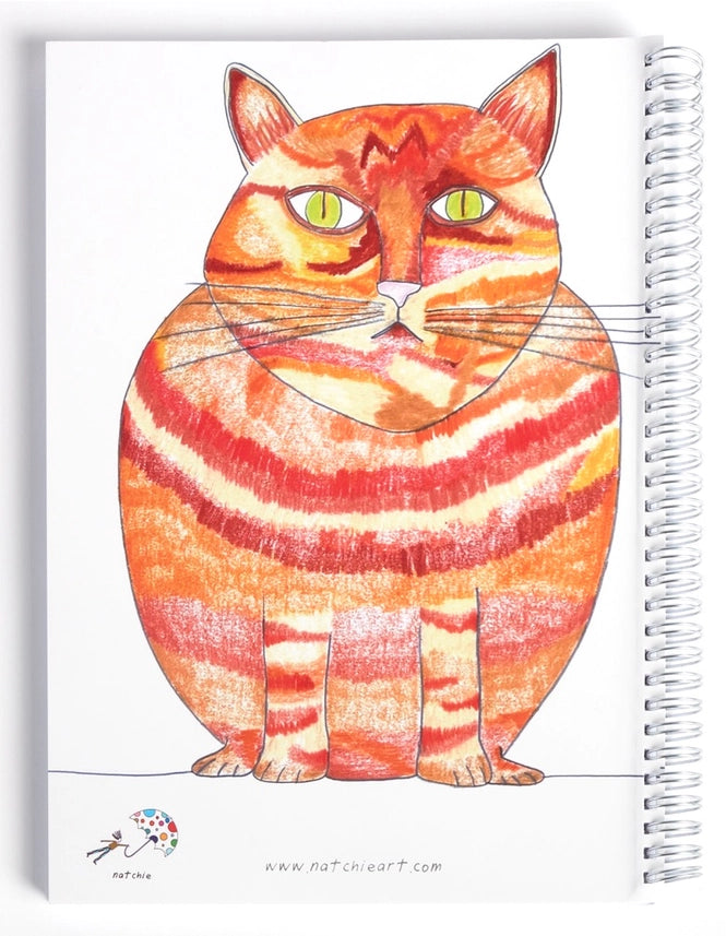 Malcolm Cat Cat Notebook
